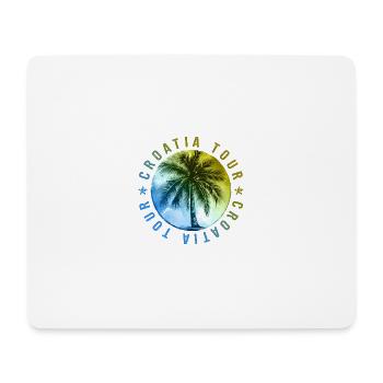 Croatia Tour Holidays - Mouse Pad (horizontal) - white - Front