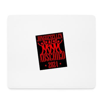 Junggesellenabschied 2024 - Mousepad (Querformat) - Weiß - Vorne