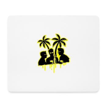 Insel Party Feiern Bier - Mousepad (Querformat) - Weiß - Vorne
