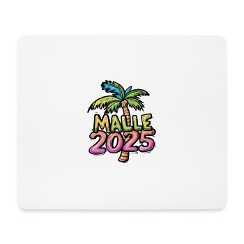 Malle 2025 Palmier de Majorque - Tapis de souris (format paysage) - blanc - Devant