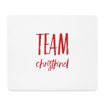 TEAM CHRISTKIND. Weihnachten Merry Christmas X-Mas - Mousepad (Querformat) - Weiß - Vorne
