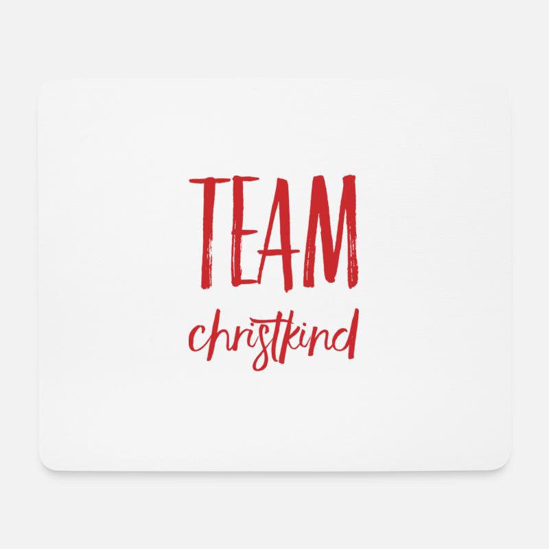 TEAM CHRISTKIND. Weihnachten Merry Christmas X-Mas - Mousepad (Querformat) - Weiß