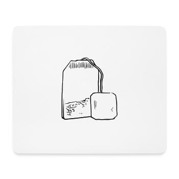 Tea Gift Lemon Cup Tea Bag Gift Idea - Mouse Pad (horizontal) - white - Front