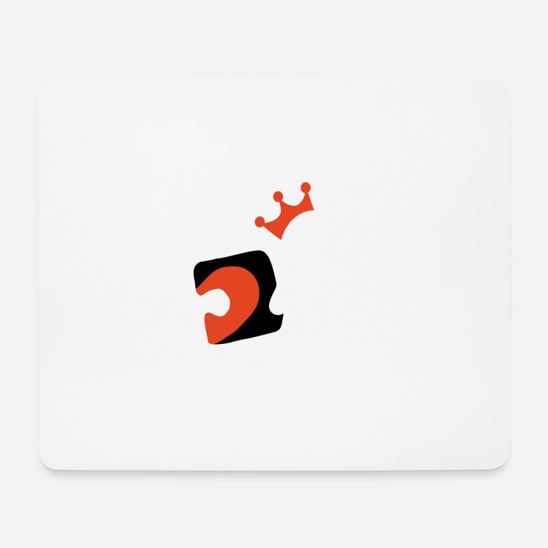Puzzle Königin - Mousepad (Querformat) - Weiß