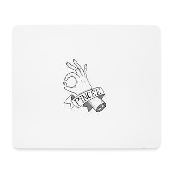Rough Translation # 1 - Mouse Pad (horizontal) - white - Front