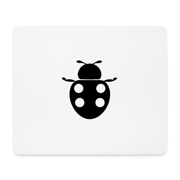 Ladybug - Mouse Pad (horizontal) - white - Front