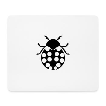 Ladybug - Mouse Pad (horizontal) - white - Front