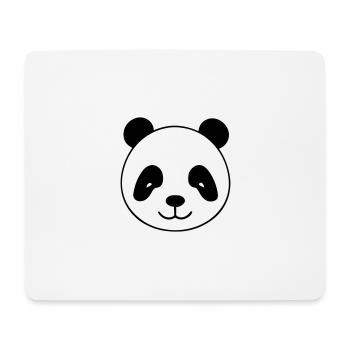 panda - Mouse Pad (horizontal) - white - Front