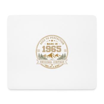 1965 Rétro 1965 Vintage 1965 Cadeau 1965 - Tapis de souris (format paysage) - blanc - Devant