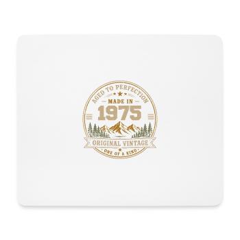 1975 Retro 1975 Vintage, 1975 Geschenk 1975 - Mousepad (Querformat) - Weiß - Vorne