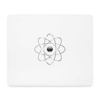 Atom - Mousepad (Querformat) - Weiß - Vorne
