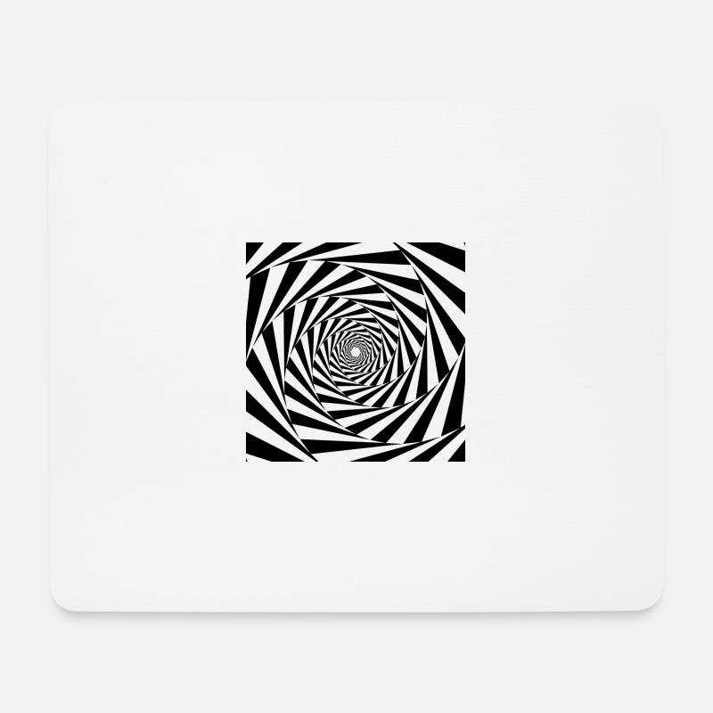 spiral - Mouse Pad (horizontal) - white