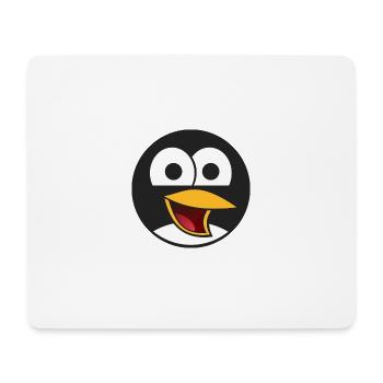bande dessinée d'oiseau - Tapis de souris (format paysage) - blanc - Devant
