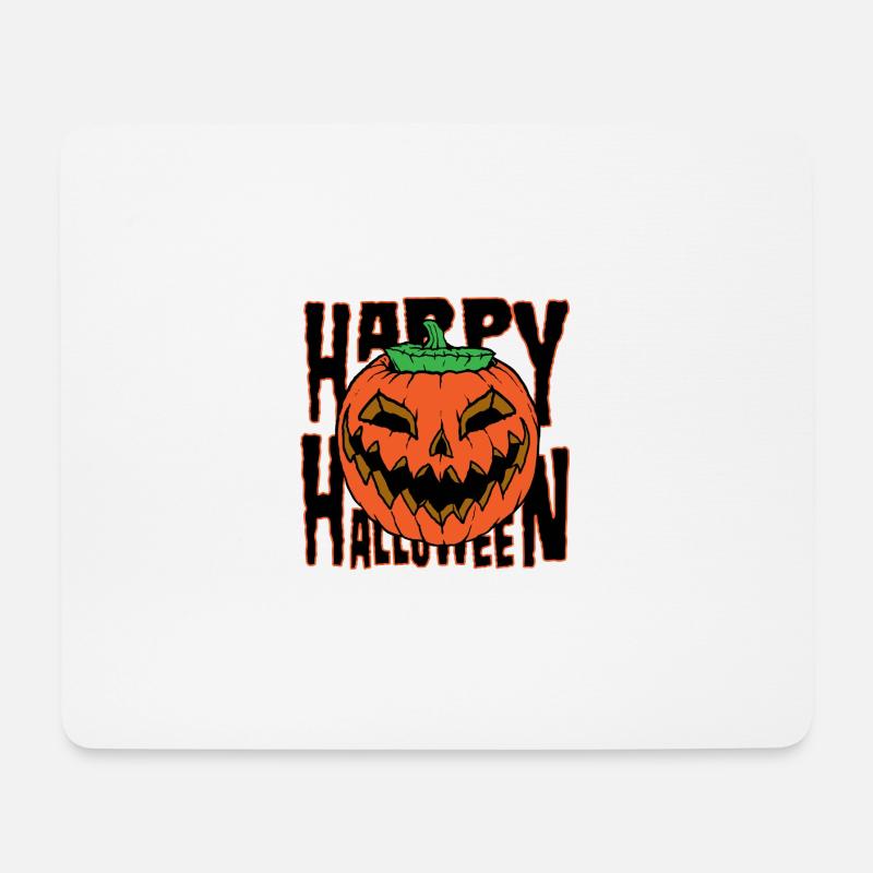 Halloween de - Mousepad (Querformat) - Weiß