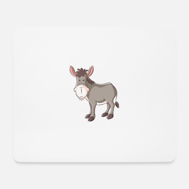 ass - Mouse Pad (horizontal) - white