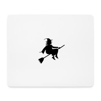 Hexe - Mousepad (Querformat) - Weiß - Vorne