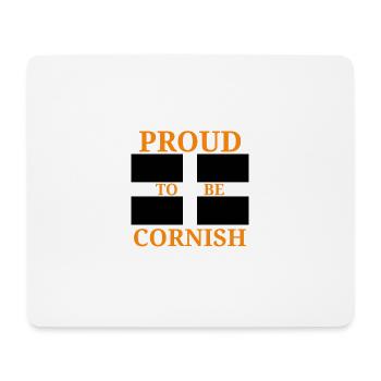 Proud Cornish - Mouse Pad (horizontal) - white - Front