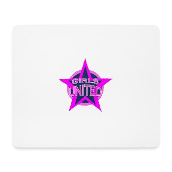Girls United - Mouse Pad (horizontal) - white - Front