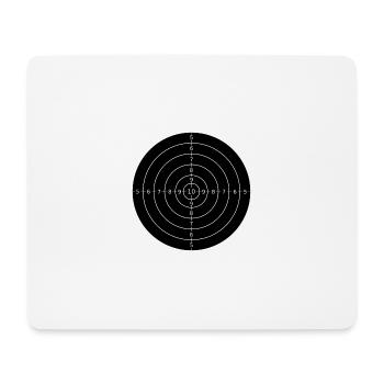 Target - Mouse Pad (horizontal) - white - Front