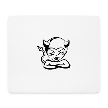 Little devil - Mouse Pad (horizontal) - white - Front