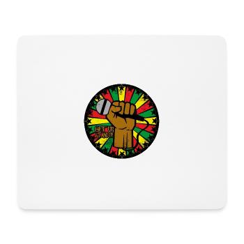 Reggae eu - Mouse Pad (horizontal) - white - Front