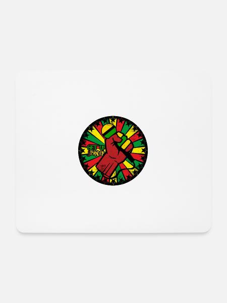 Reggae - Mousepad (Querformat) - Weiß