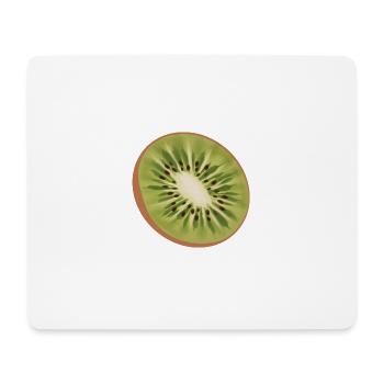 kiwi - Mousepad (Querformat) - Weiß - Vorne
