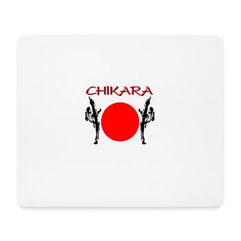 Chikara Sports School - Mouse Pad (horizontal) - white - Front