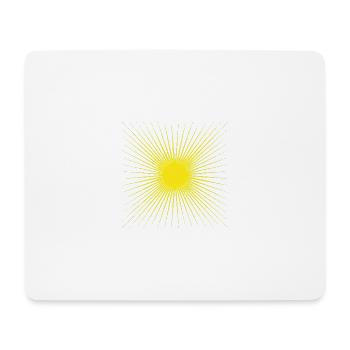 Sun / sun - Mouse Pad (horizontal) - white - Front