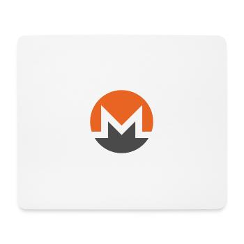 Monero - Private Cryptocurrency - Mousepad (Querformat) - Weiß - Vorne
