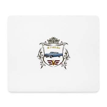 70 Years Old - Mousepad (Querformat) - Weiß - Vorne