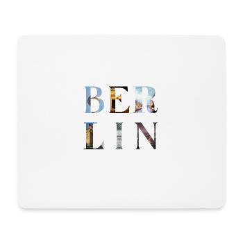 Berlin - Mousepad (Querformat) - Weiß - Vorne