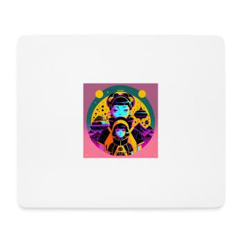 ✮ɪᴄᴏɴɪᴄ♱ʜɪᴠᴇ𓆤♱ꜱᴛɪᴄᴋᴇʀᴢ♱ - Mouse Pad (horizontal) - white - Front