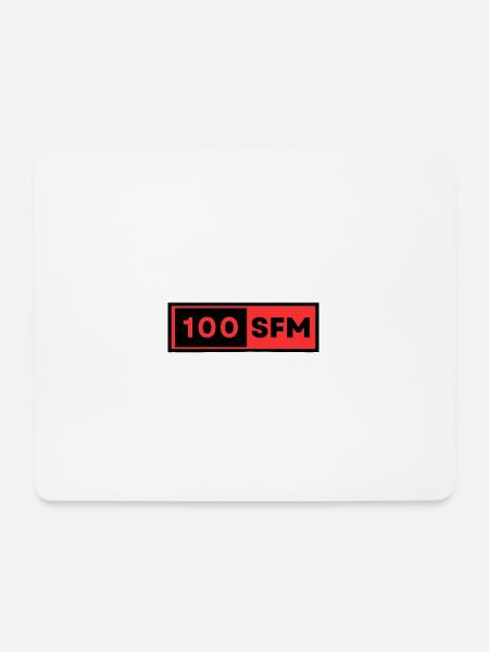 100 Street Fights Man - Mouse Pad (horizontal) - white