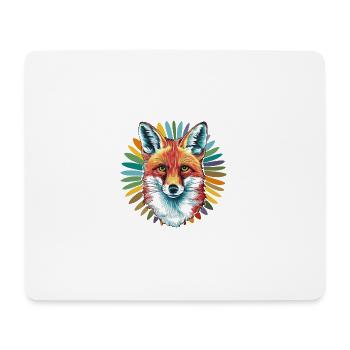 Fuchs - Illustration - Mousepad (Querformat) - Weiß - Vorne