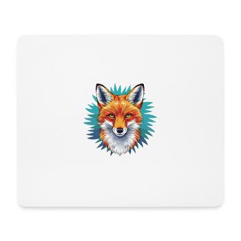 Fuchs - Illustration - Mousepad (Querformat) - Weiß - Vorne
