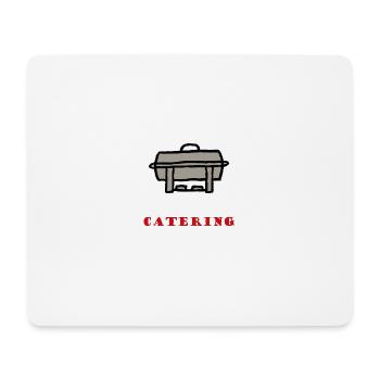 Cheving Dish Catering Buffet Essen Lieferant - Mousepad (Querformat) - Weiß - Vorne