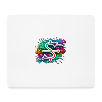 Zodiaque Sagittaire - Tapis de souris (format paysage) - blanc - Devant