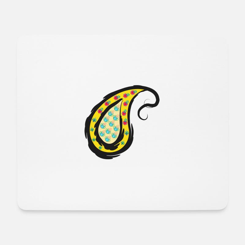 Orientalisches Symbol - Mousepad (Querformat) - Weiß