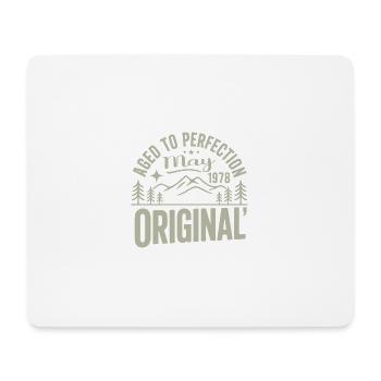mai 1978 – Légende des sommets et montagnes - Tapis de souris (format paysage) - blanc - Devant
