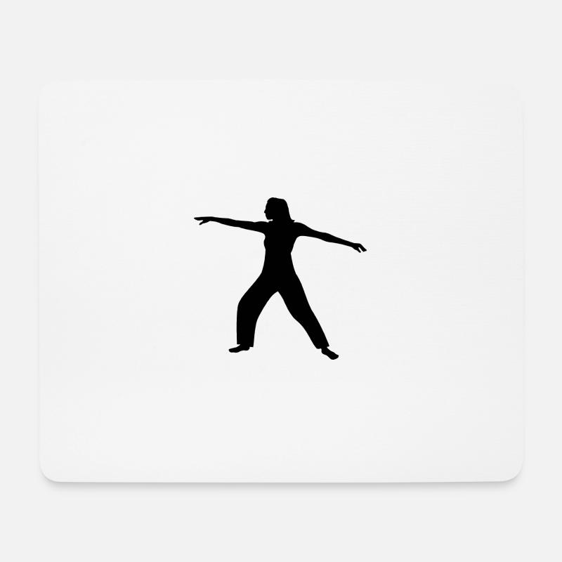 Tai Chi - Mousepad (Querformat) - Weiß