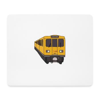 Berlin - Mousepad (Querformat) - Weiß - Vorne