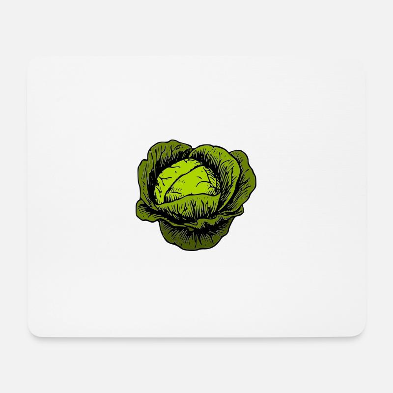 Kohl - Mousepad (Querformat) - Weiß