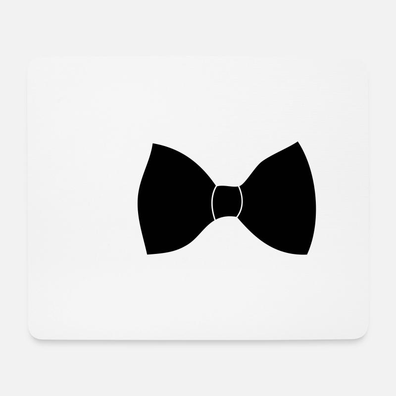 Fliege - Mousepad (Querformat) - Weiß