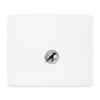 JAN - Beautiful boy name with dinosaur - Mouse Pad (horizontal) - white - Front