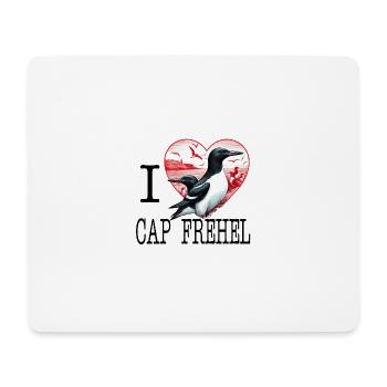 I love cap frehel by i love bretagne - Mouse Pad (horizontal) - white - Front