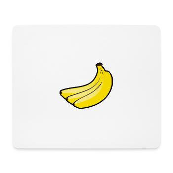 banana - Mouse Pad (horizontal) - white - Front