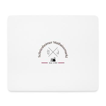 Mathaisemarkt Schriesheim Est 1580 - Mousepad (Querformat) - Weiß - Vorne