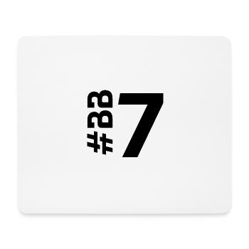 BB7-KARTON - Mousepad (Querformat) - Weiß - Vorne
