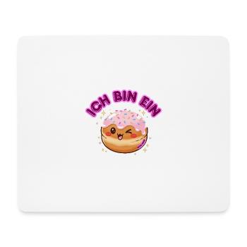 Ich bin ein Berliner - Mousepad (Querformat) - Weiß - Vorne